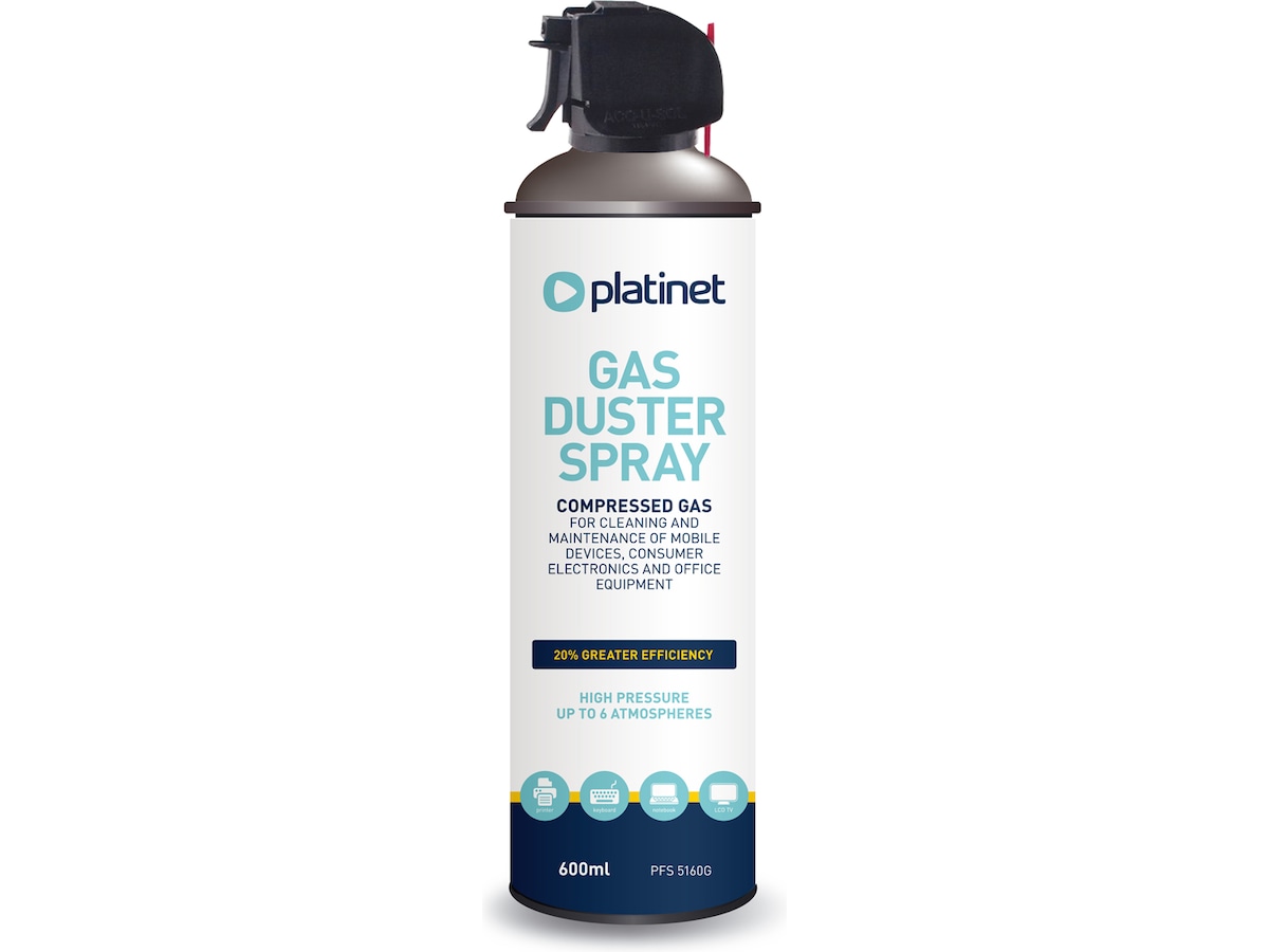 Platinet Cleaning Gas Duster 600ml Rengøring