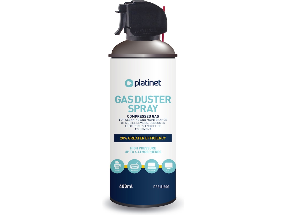 Platinet Cleaning Gas Duster 400ml Rengøring