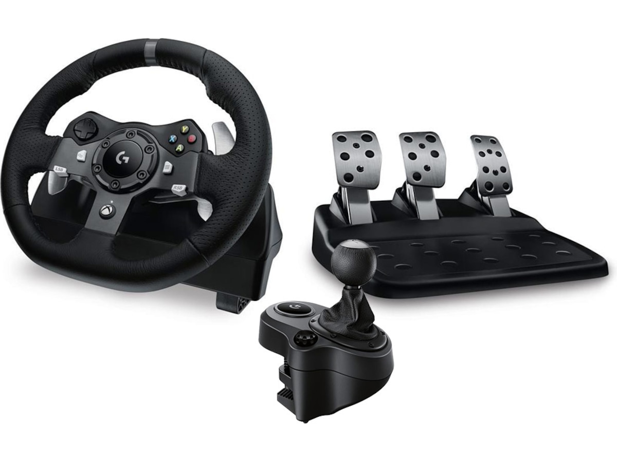 Logitech G920 Racing-bundle XB1/PC Tilbehør til spilkonsoller