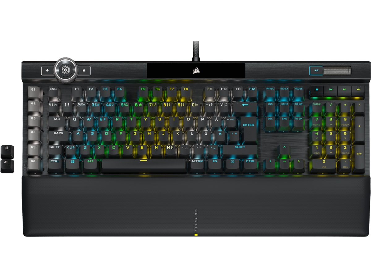 Corsair K100 RGB Gaming Tastatur (sort) Gamingkeyboard