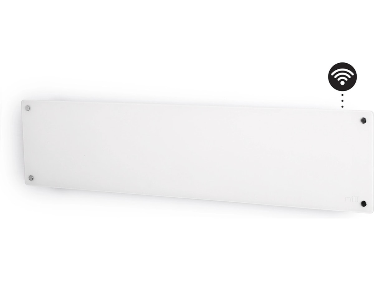 Mill Glas WiFi Gen 3 panelovn 850W (hvid) Varmepaneler