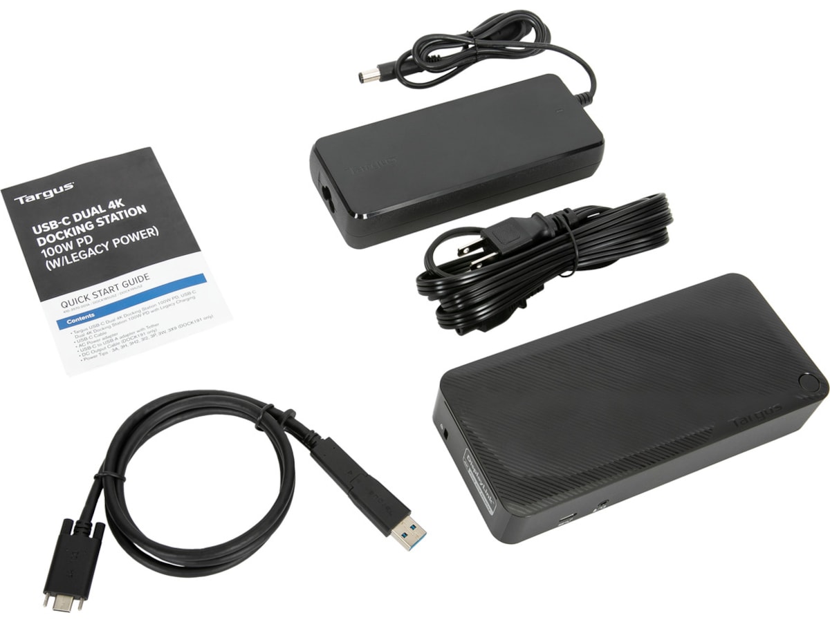 Targus Universal Dual 4K Docking Dockingstation og USB-hub