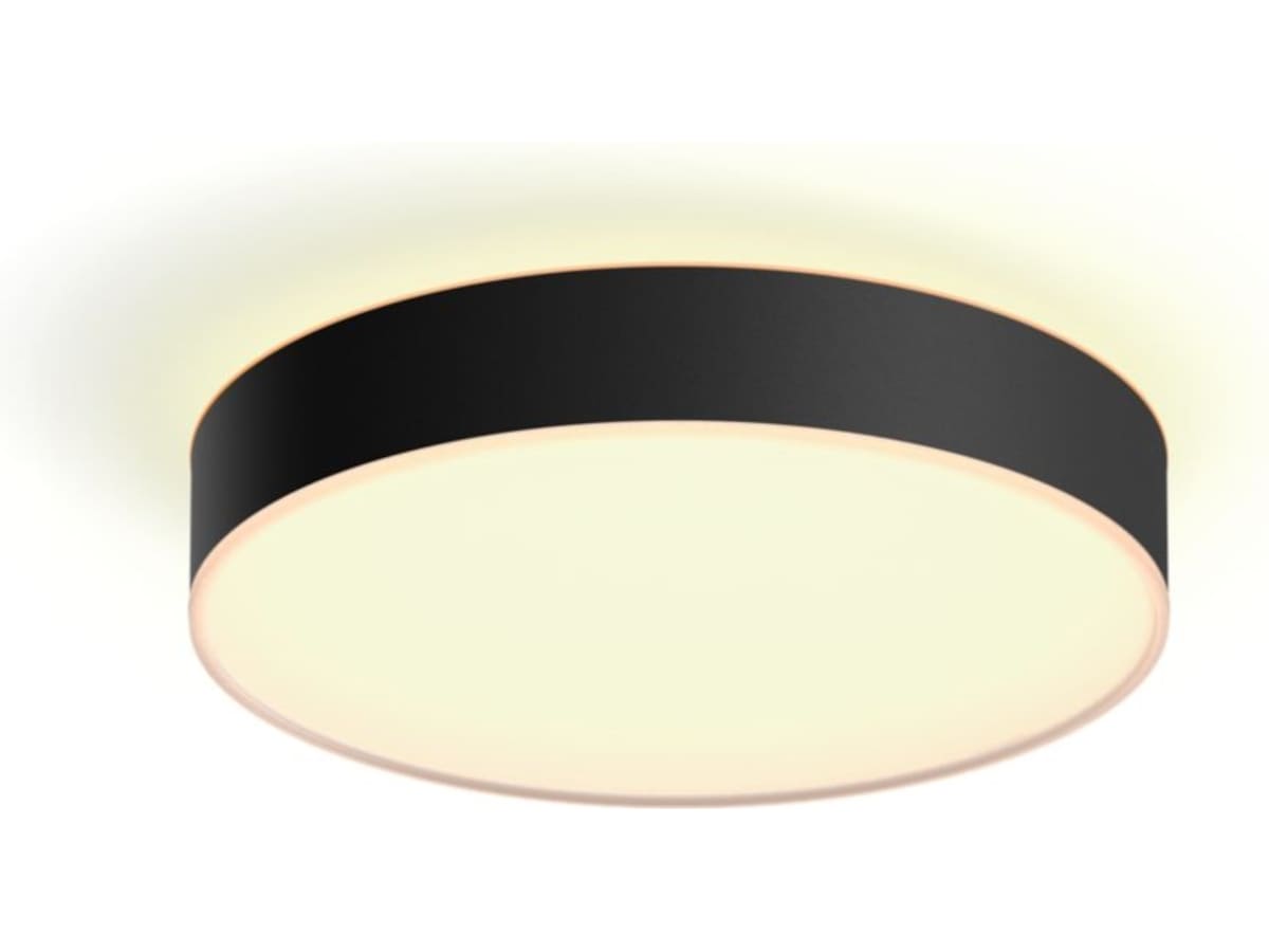 Philips Hue Enrave mellemstor loftlampe (sort) Loftlampe