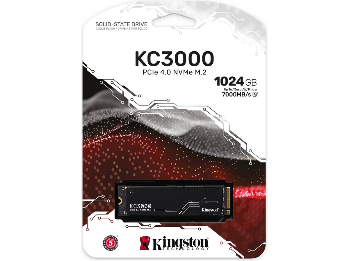 Kingston KC3000 M.2 2280 NVMe SSD 4TB SSD M.2