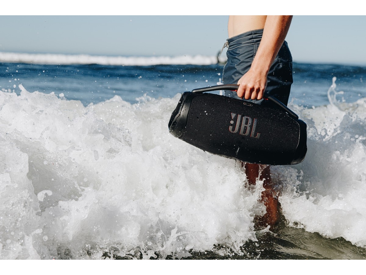 JBL Boombox 3 (sort) Trådløs / Bluetooth højttaler