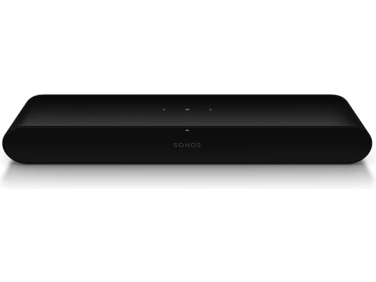 Sonos Ray soundbar (sort) + Sub Mini Soundbars