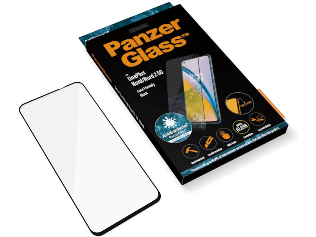 PanzerGlass OnePlus Nord Skærmbeskytter Skærmbeskyttelse mobiltelefon