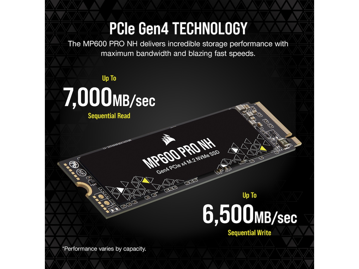 Corsair MP600 PRO NH NVMe M.2 SSD 8TB SSD M.2