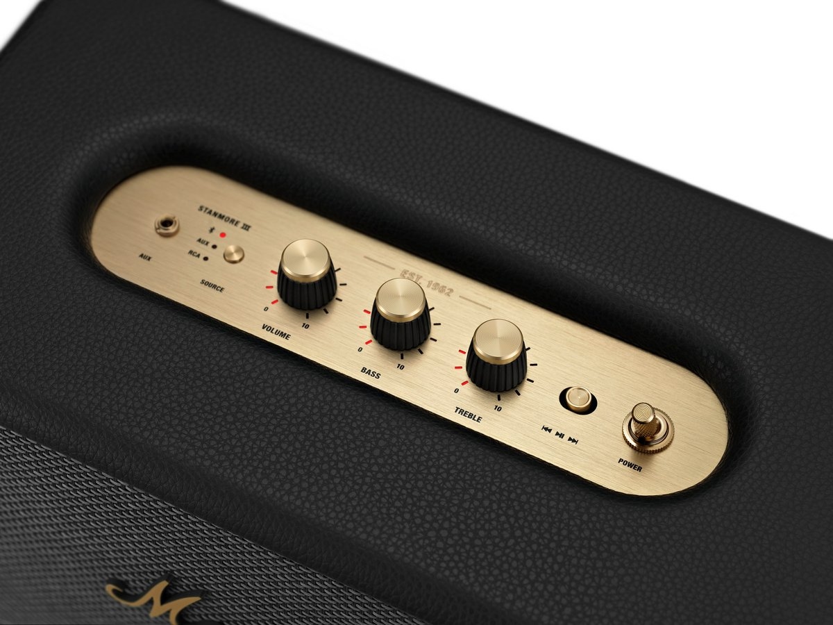 Marshall Stanmore III bluetooth højtaler (sort) Trådløs / Bluetooth højttaler