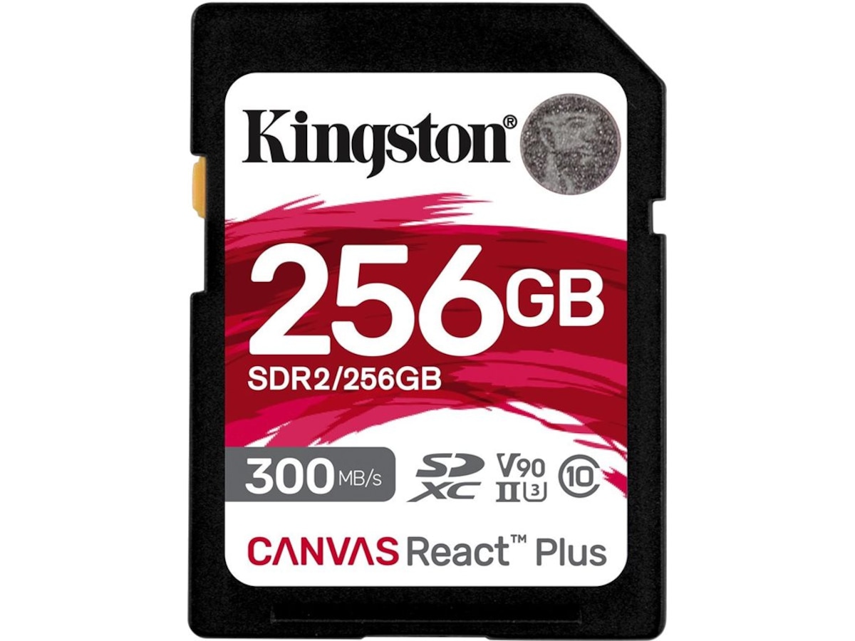 Kingston Canvas React Plus SD 256 GB Flash-hukommelse