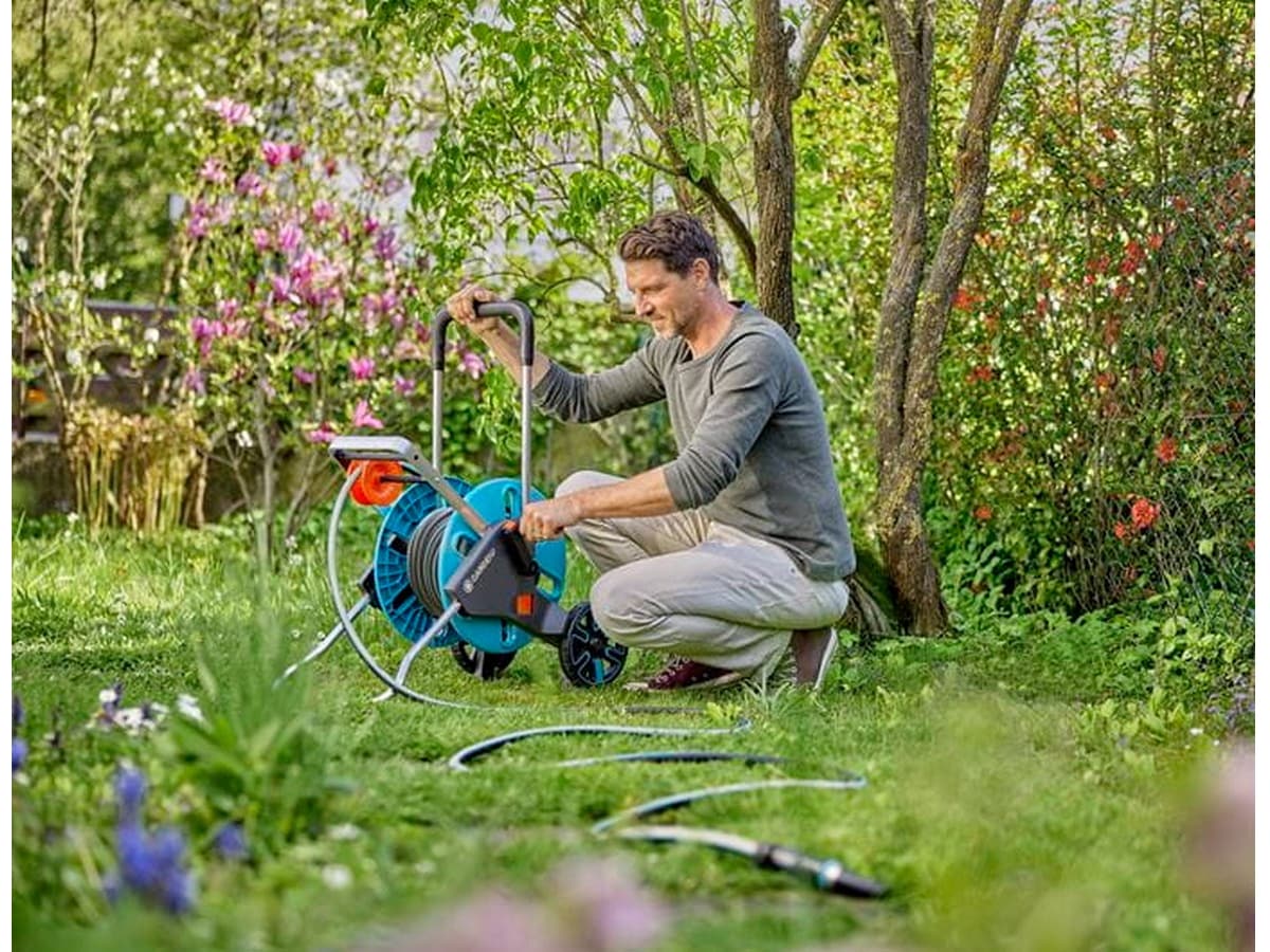 Gardena Haveslange EcoLine 1/2" 20m - med jetrør og hanetilslutninger Haveslanger