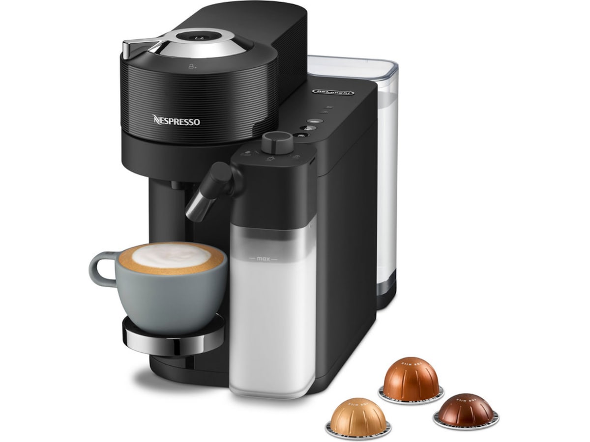 Nespresso Vertuo Lattissima by DeLonghi kapselmaskine ENV300.B (sort) Kapselmaskiner