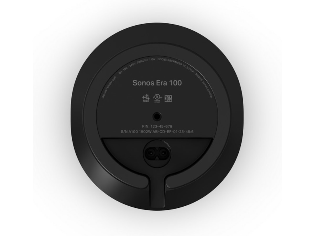 Sonos Era 100 Trådløs Højttaler (sort) Højttalere