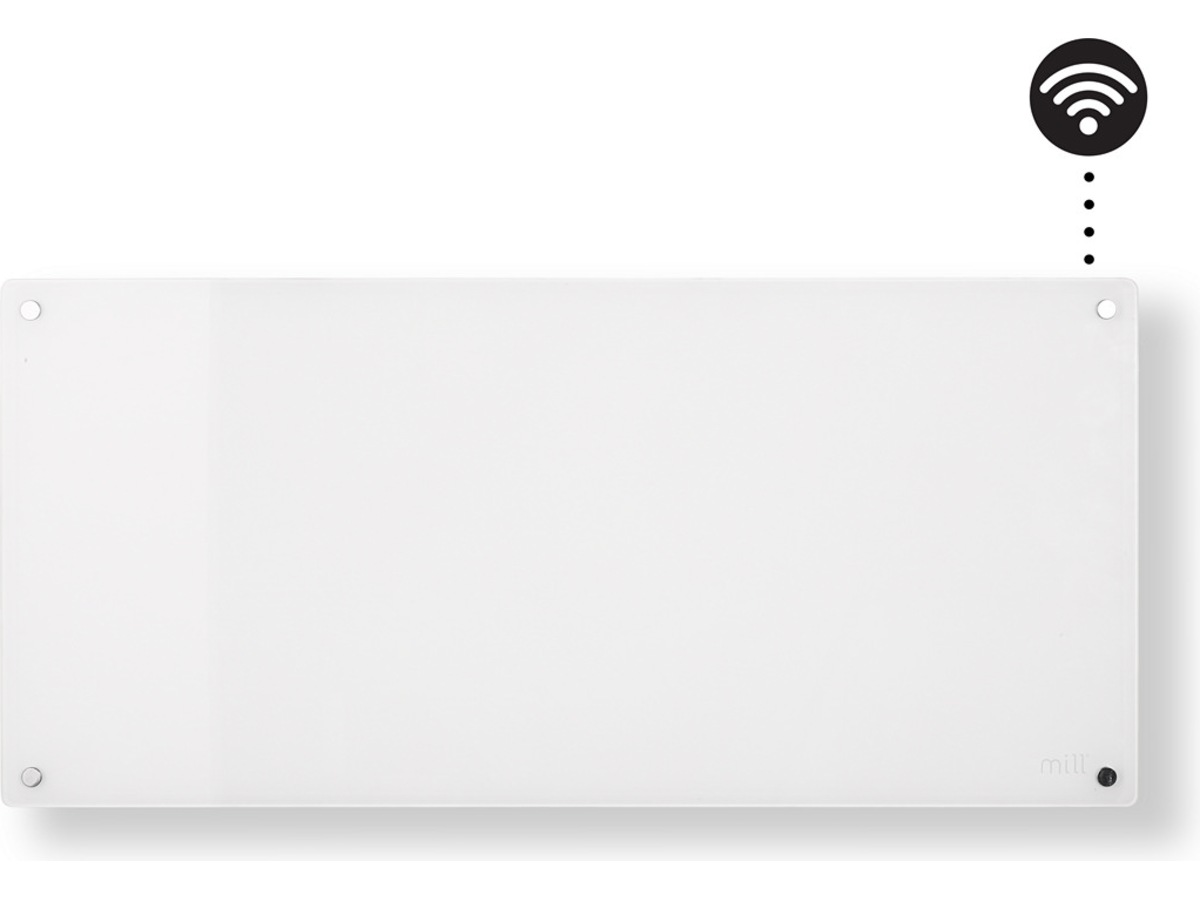 Mill Glass WiFi Gen 3 panelovn 1000W (hvid) Varmepaneler