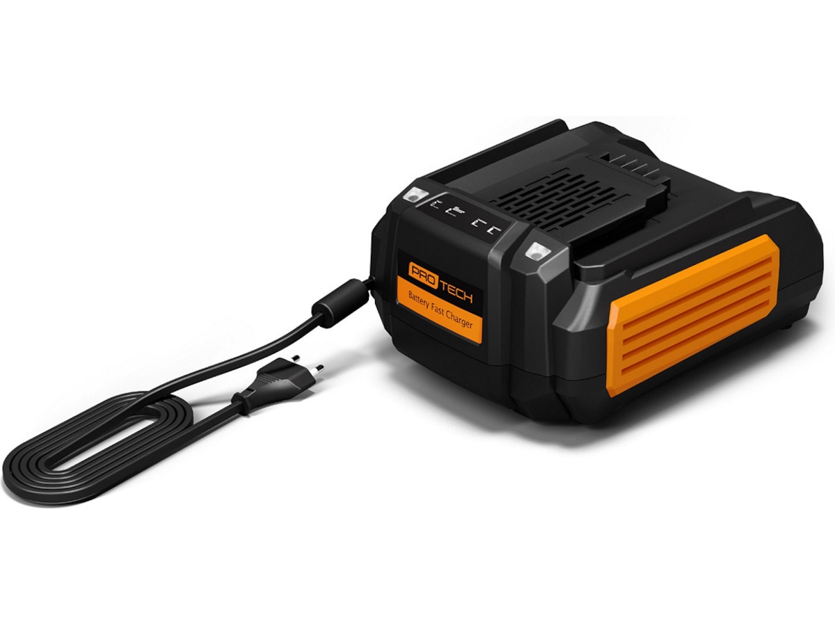 Protech +62 Volt 2.5 Ah batteri + hurtigoplader Batterier til elektriske haveredskaber