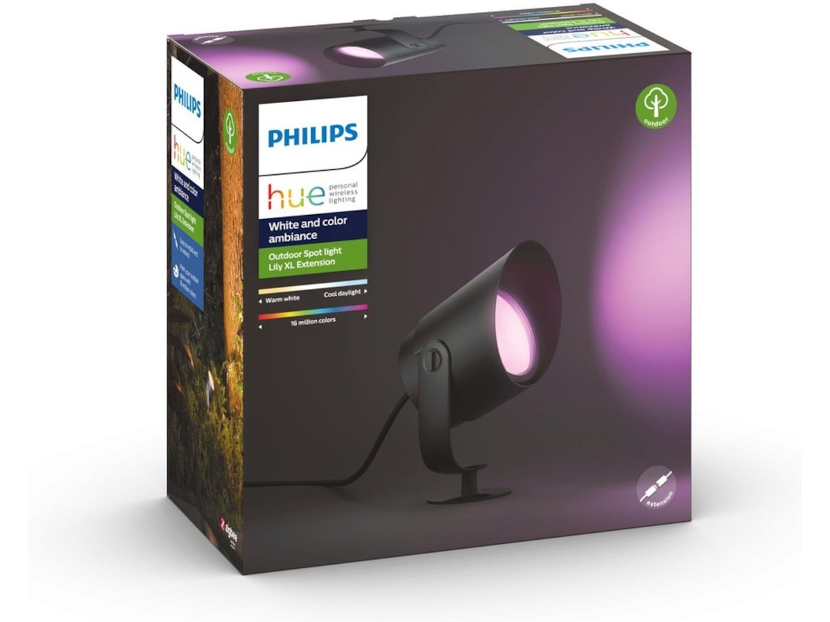 Philips Hue Lily XL udendørs spot (sort) Gulvlampe
