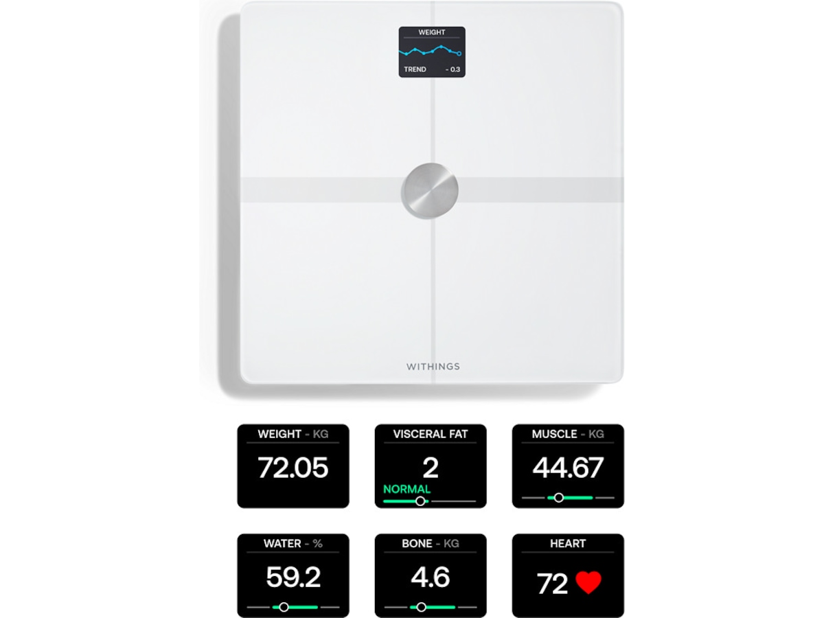 Withings Body Smart Wi-Fi badevægt (hvid) Badevægte