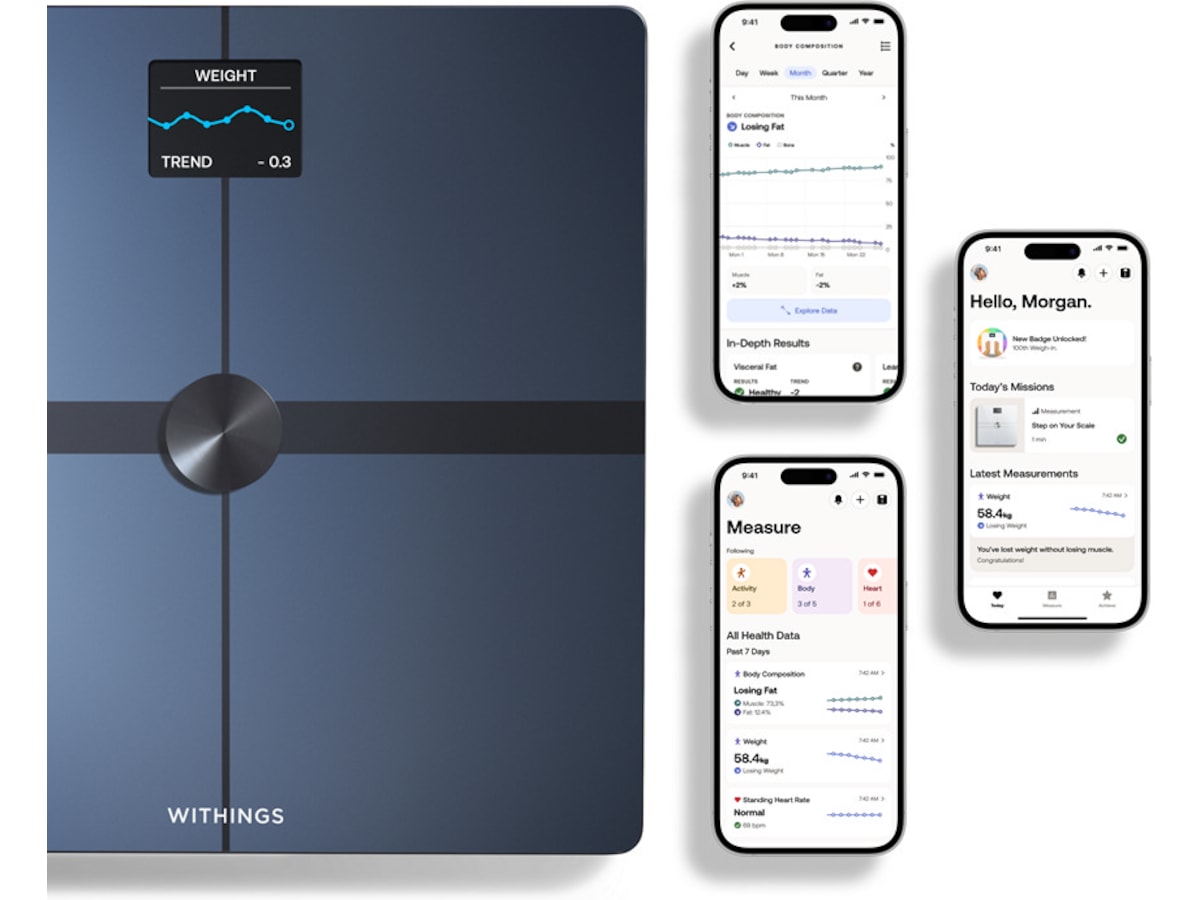 Withings Body Smart Wi-Fi badevægt (sort) Badevægte