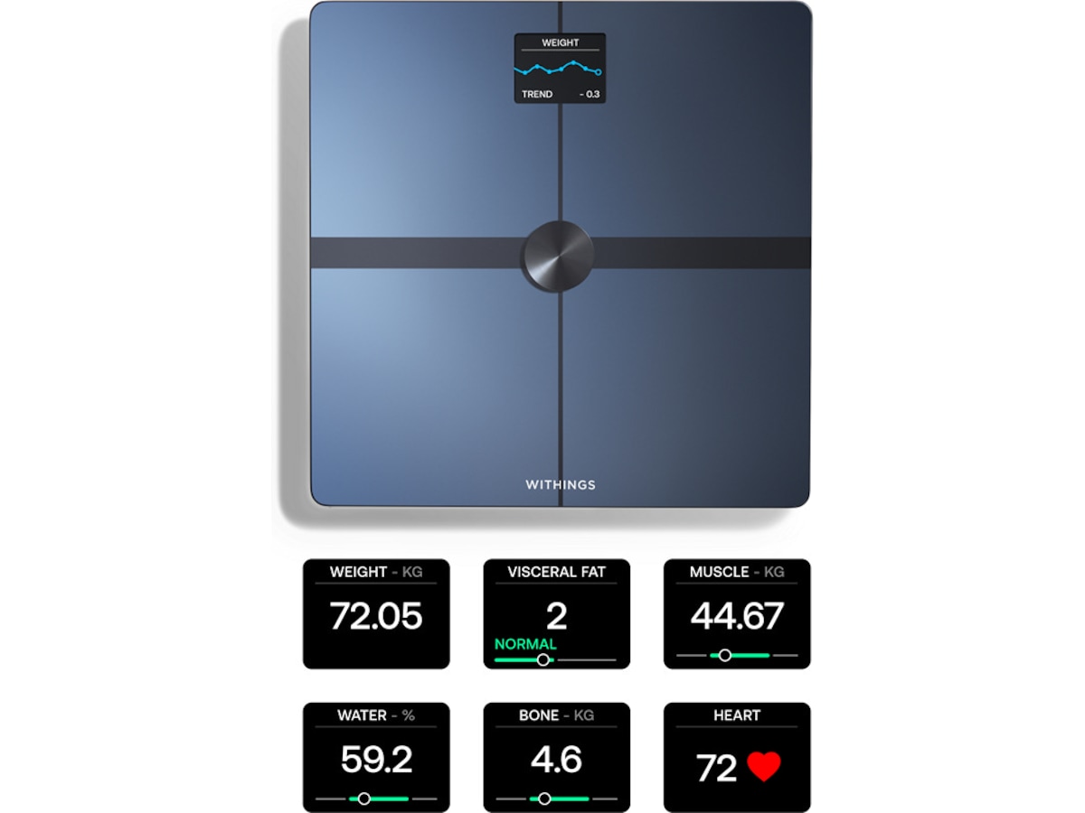 Withings Body Smart Wi-Fi badevægt (sort) Badevægte