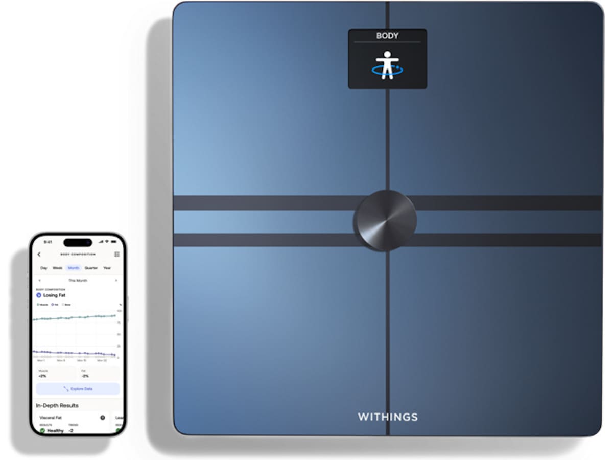 Withings Body Comp Wi-Fi smart badevægt (sort) Badevægte