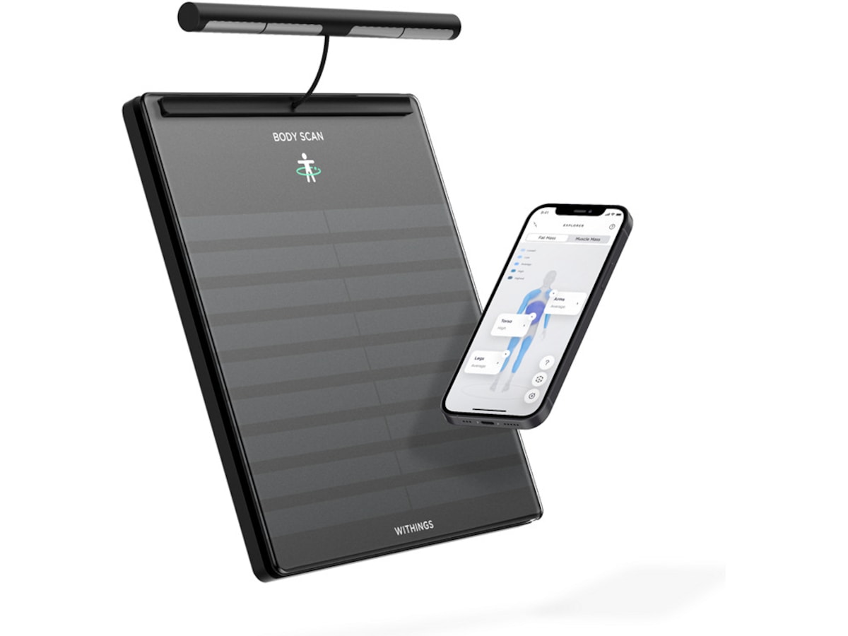 Withings Body Scan smart badevægt (sort) Badevægte