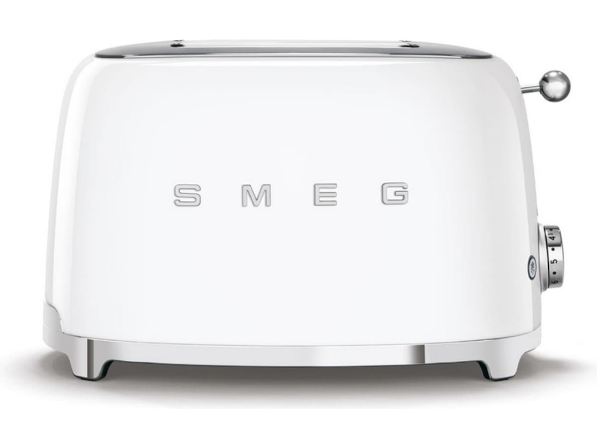 Smeg TSF01WHEU Brødrister til 2 skiver (hvid) Brødristere