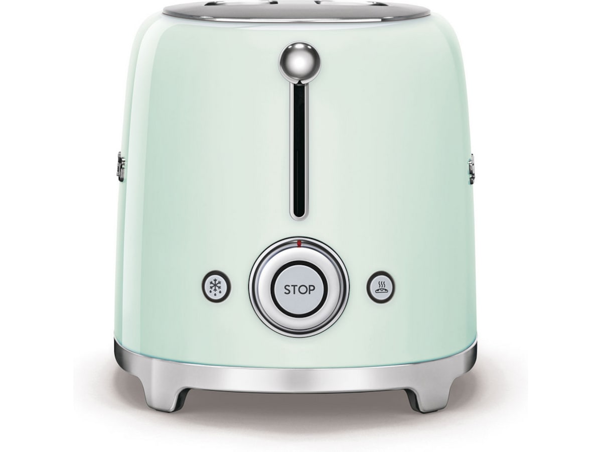 Smeg TSF01WHEU Brødrister til 2 skiver (pastel grøn) Brødristere