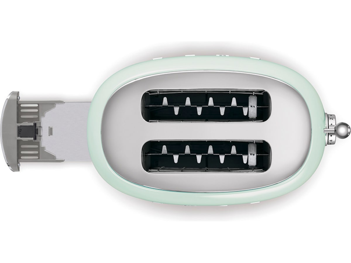 Smeg TSF01WHEU Brødrister til 2 skiver (pastel grøn) Brødristere