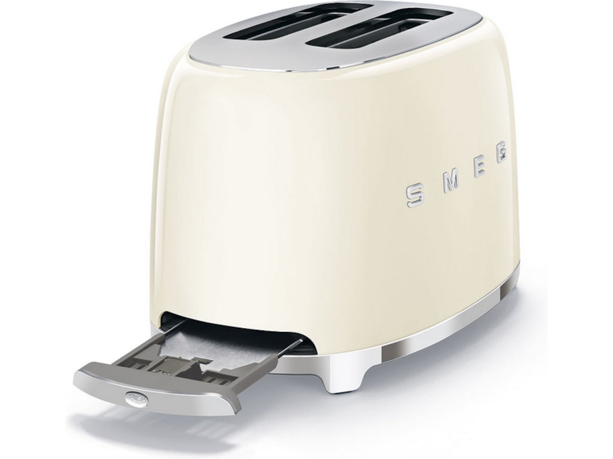 Smeg TSF01CREU brødrister til 2 skiver (cream) Brødristere