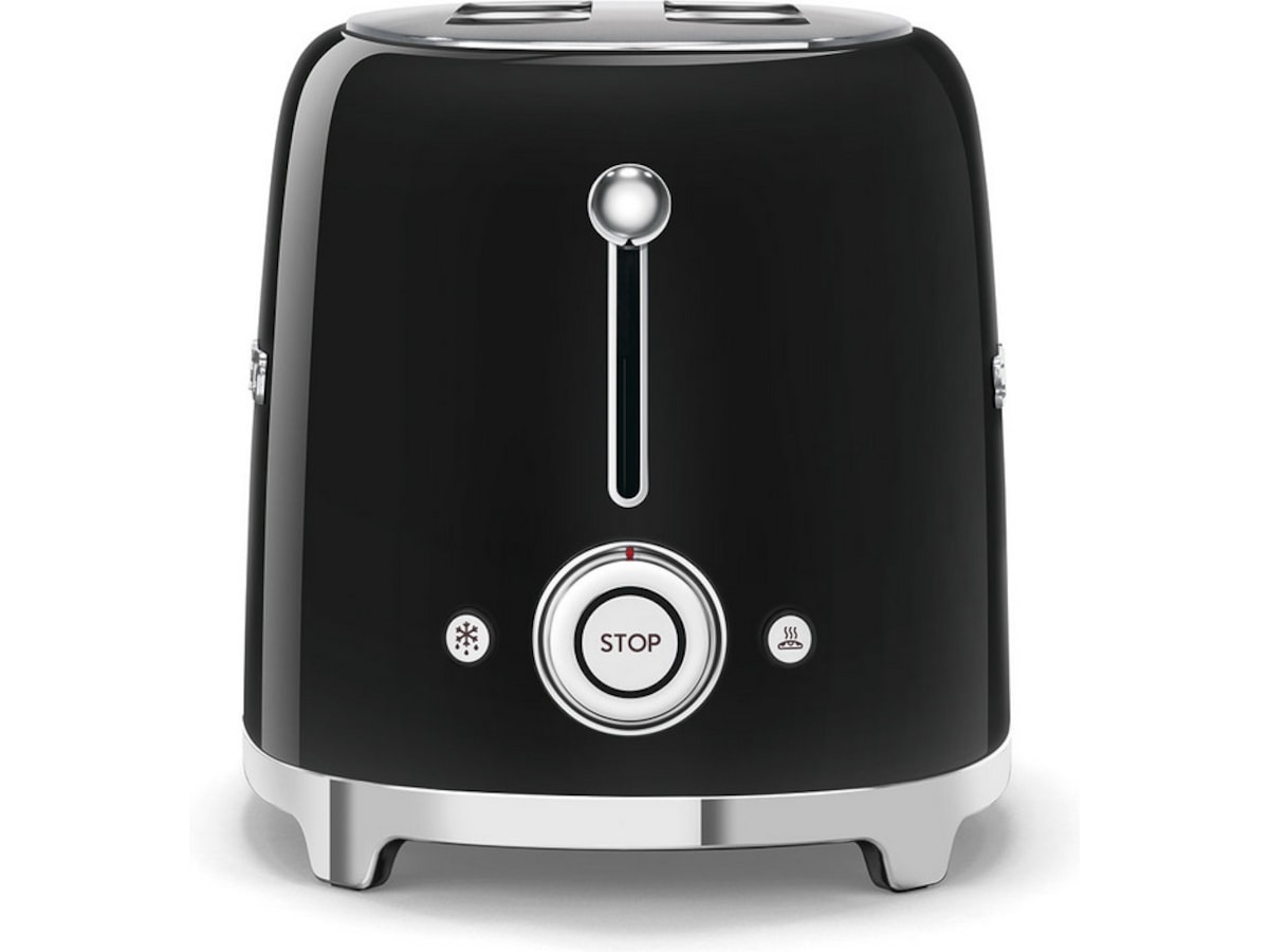 Smeg TSF01BLEU Brødrister til 2 skiver (sort) Brødristere