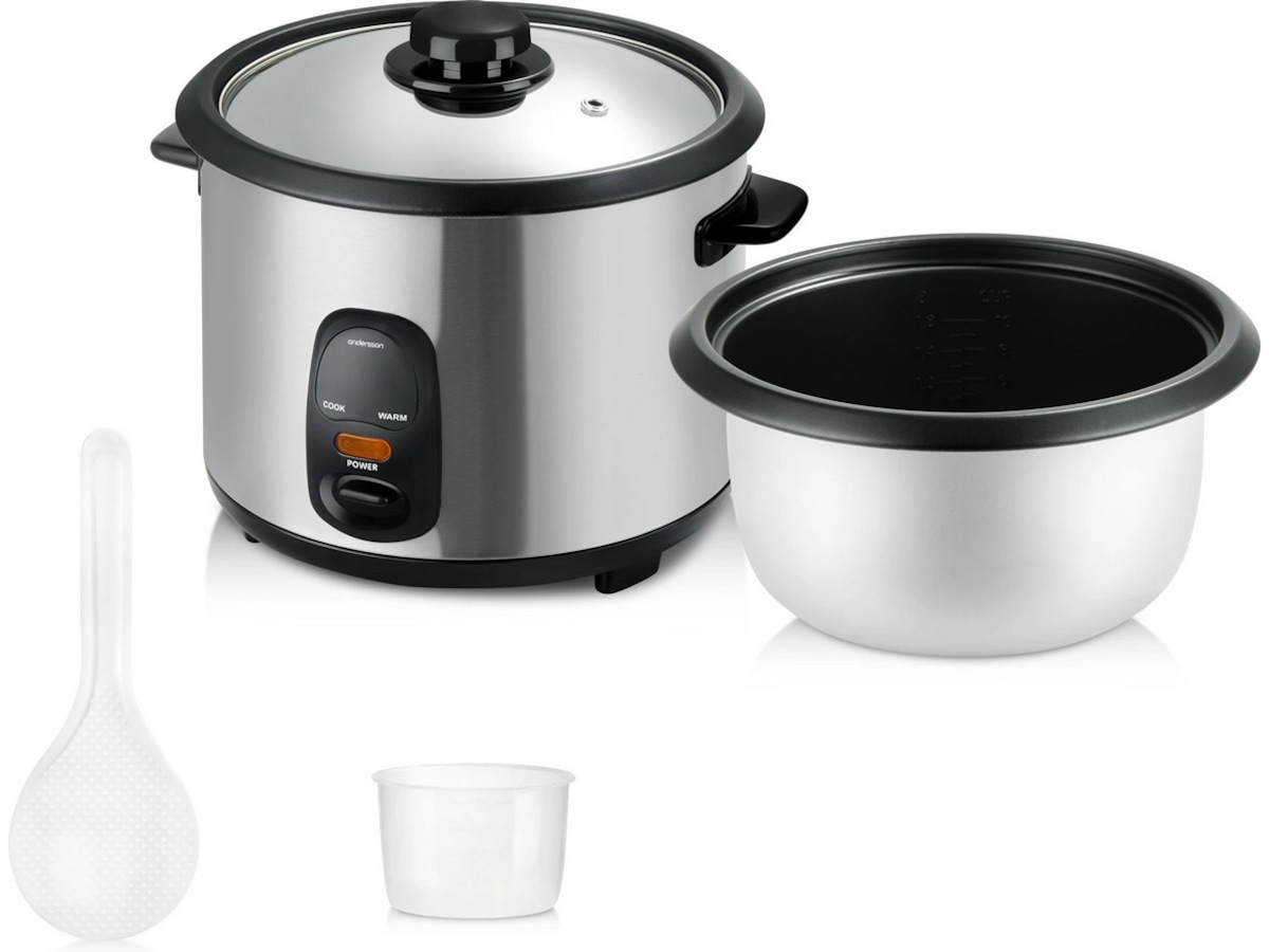 Andersson REC 2.2 riskoger (rustfrit stål) Mad- & dampkogere