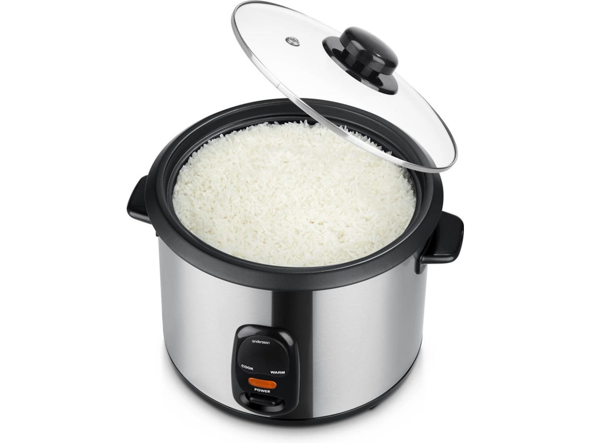 Andersson REC 2.2 riskoger (rustfrit stål) Mad- & dampkogere