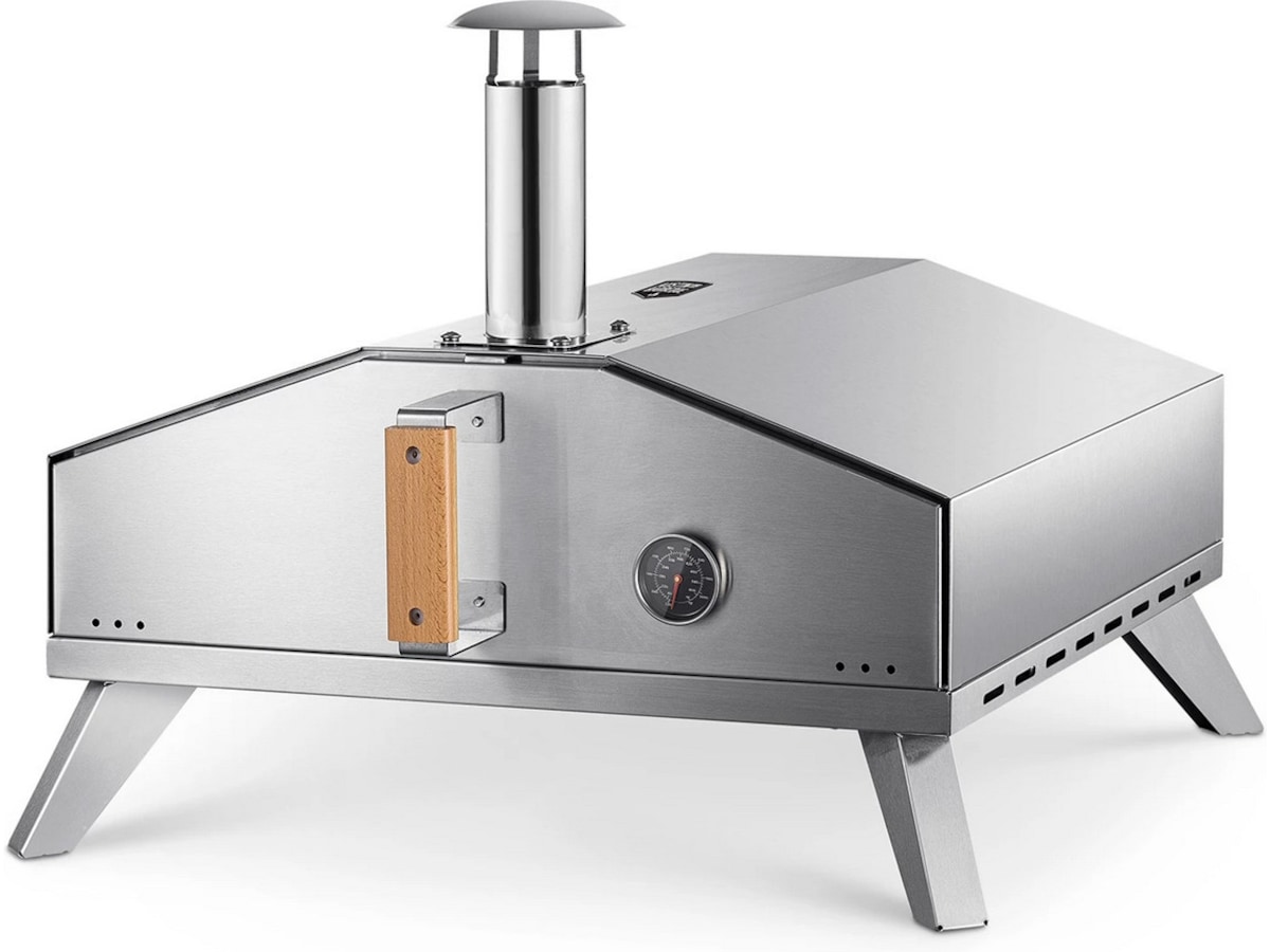Austin and Barbeque AABQ 16" Gasfyret pizzaovn (rustfrit stål) Pizzaovne