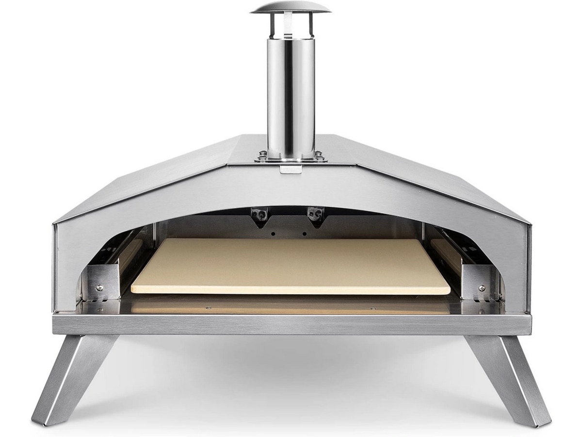 Austin and Barbeque AABQ 16" Gasfyret pizzaovn (rustfrit stål) Pizzaovne