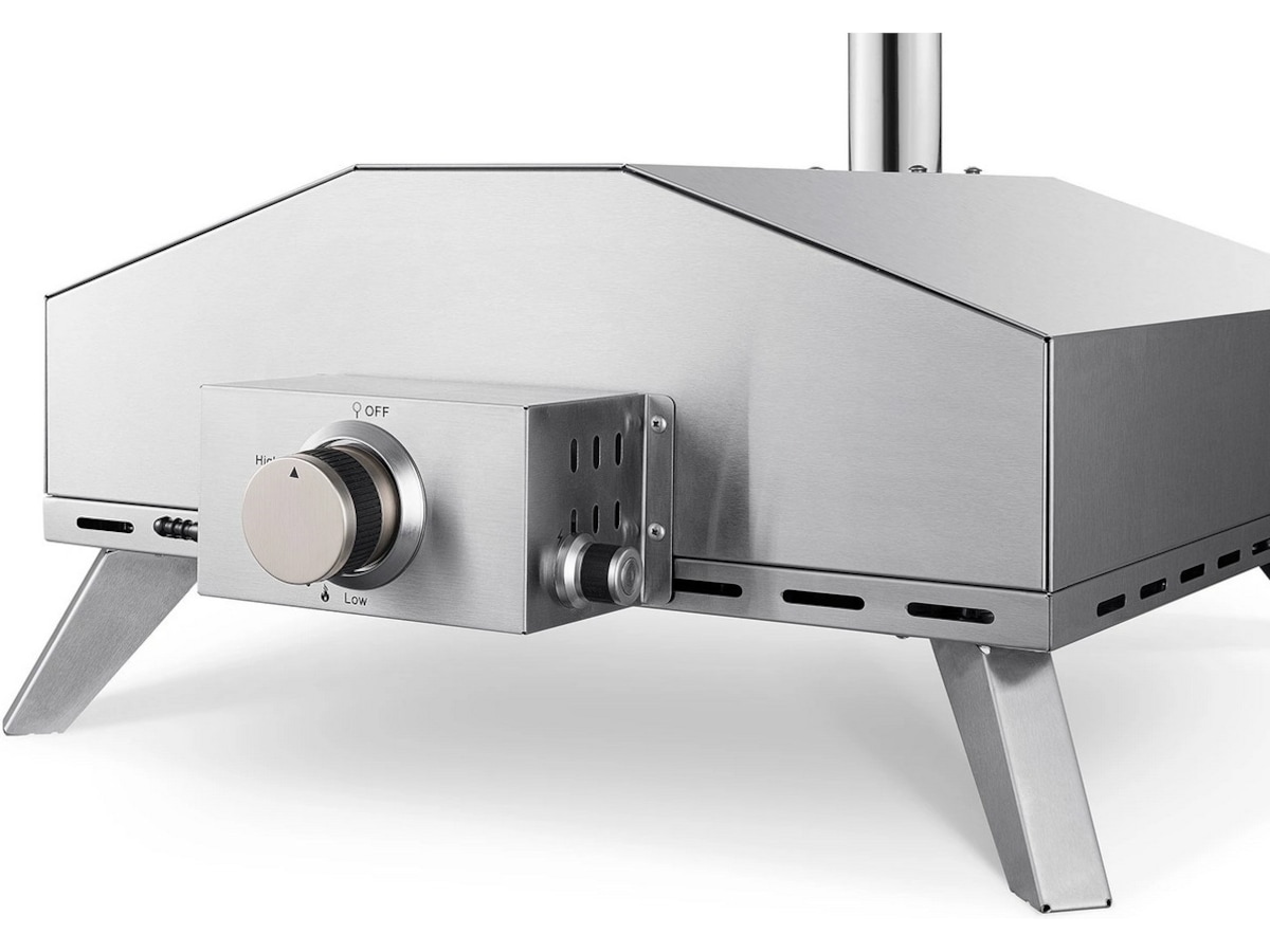 Austin and Barbeque AABQ 16" Gasfyret pizzaovn (rustfrit stål) Pizzaovne