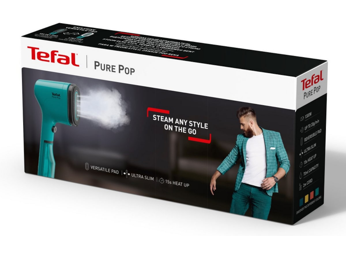Tefal Pure POP Garment Steamer (grøn) Tøjdampere