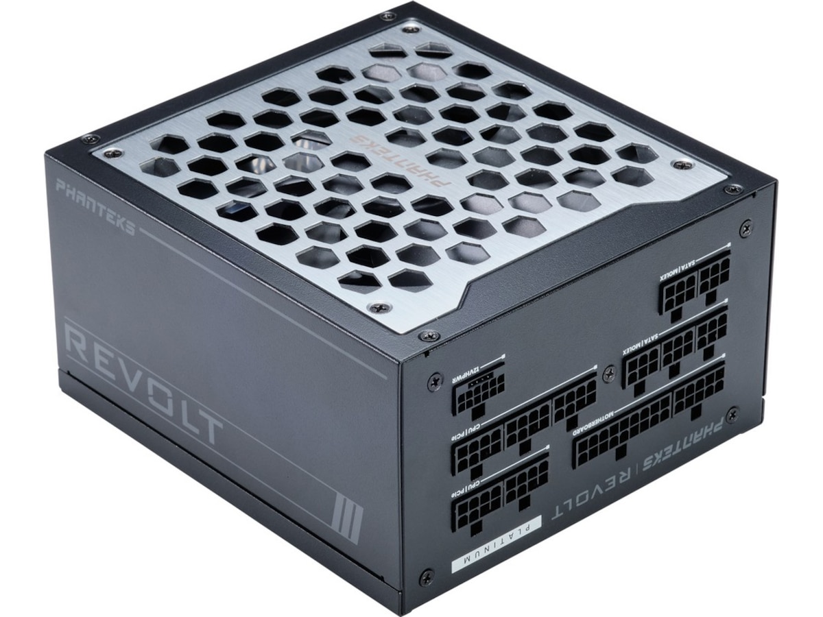 Phanteks Revolt 1000W Platinum PSU (sort) Strømforsyninger