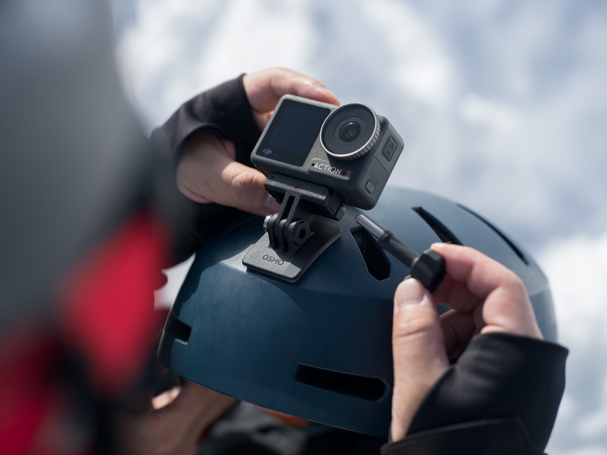 DJI Osmo Action Curved Adhesive Base Kit Tilbehørssæt til kameraer