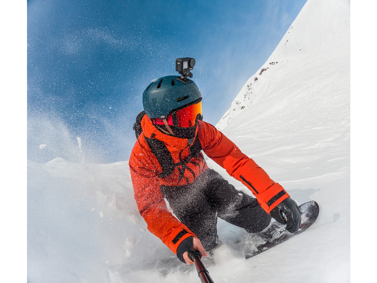 DJI Osmo Action Curved Adhesive Base Kit Tilbehørssæt til kameraer