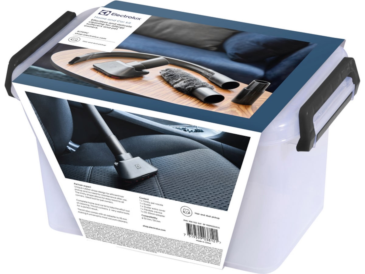 Electrolux KIT09C Hus- og bilsæt Tilbehør til støvsugere og rengøring
