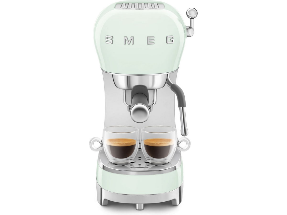 Smeg ECF02PGEU Manuel espressomaskine (pastelgrøn) Espressomaskiner
