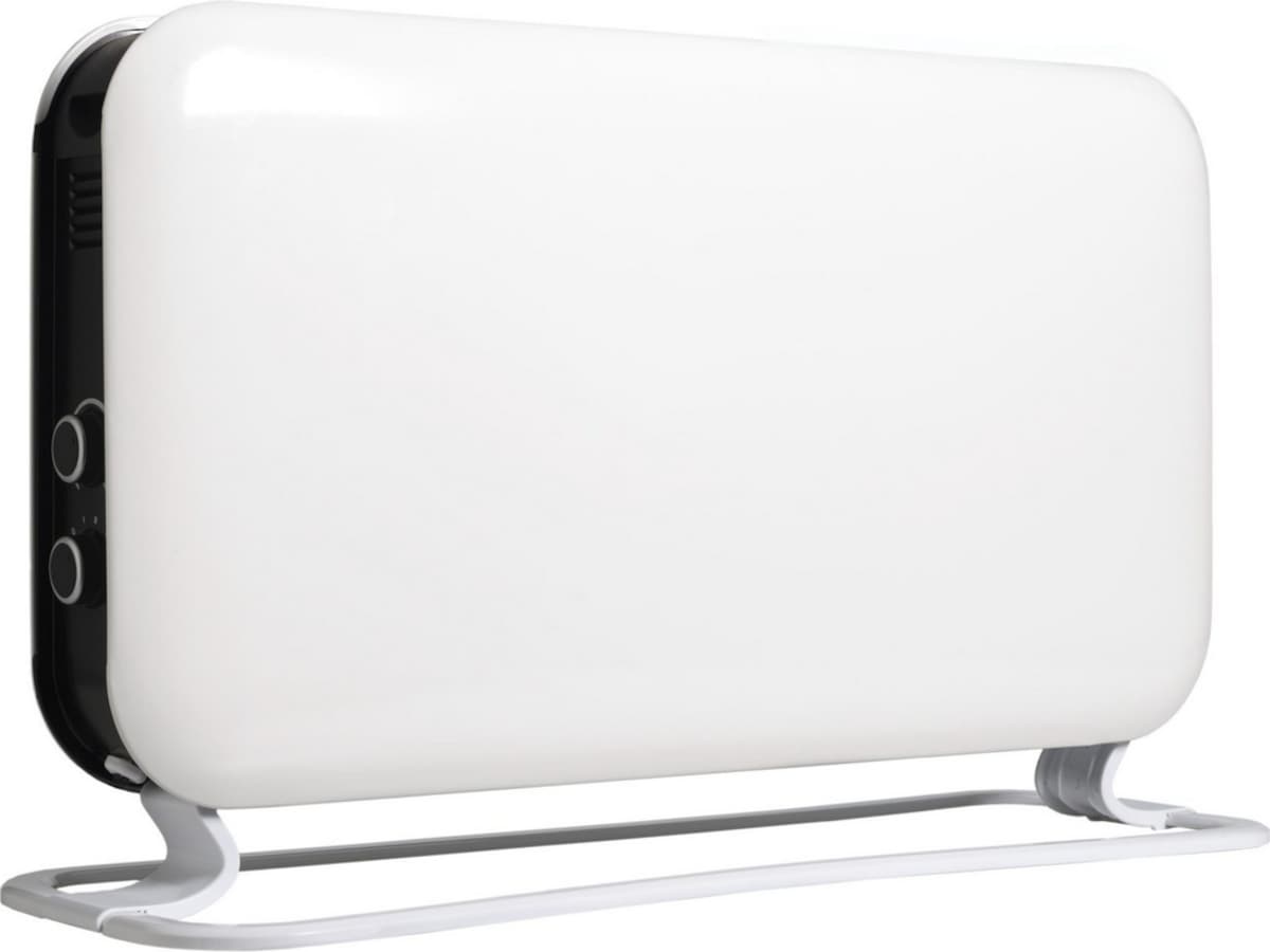 Mill Instant gulvovn 2000W Mec (hvid) 2-pack Radiatorer