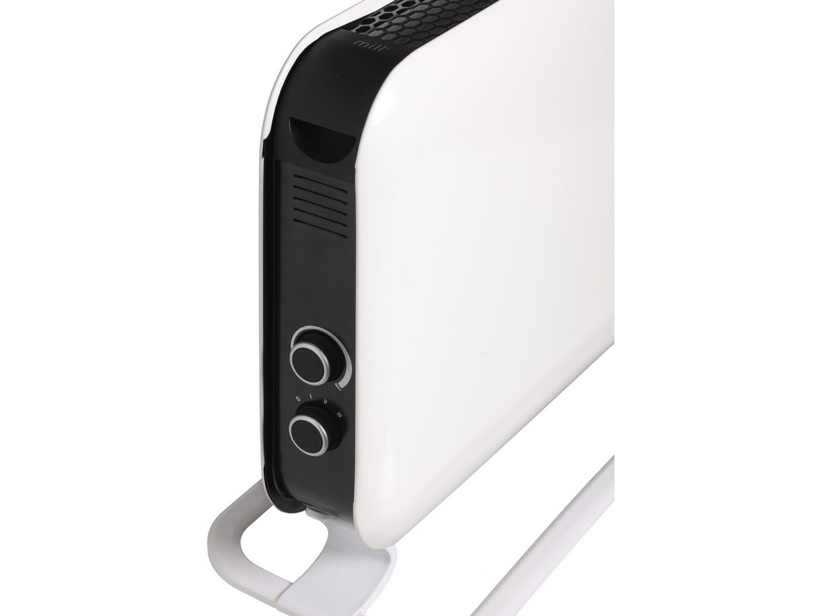 Mill Instant gulvovn 2000W Mec (hvid) 2-pack Radiatorer