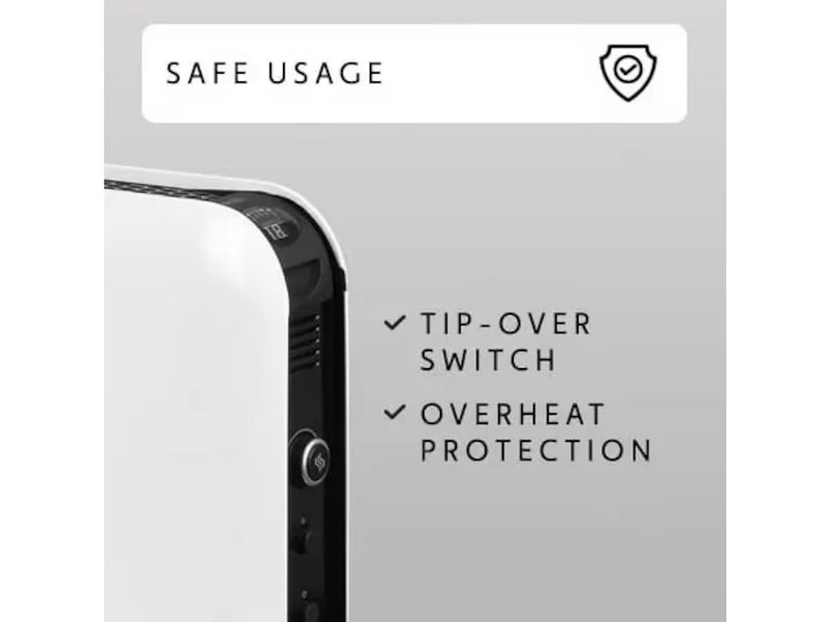 Mill WiFi gulvovn 1200W (hvid) 2-pack Radiatorer