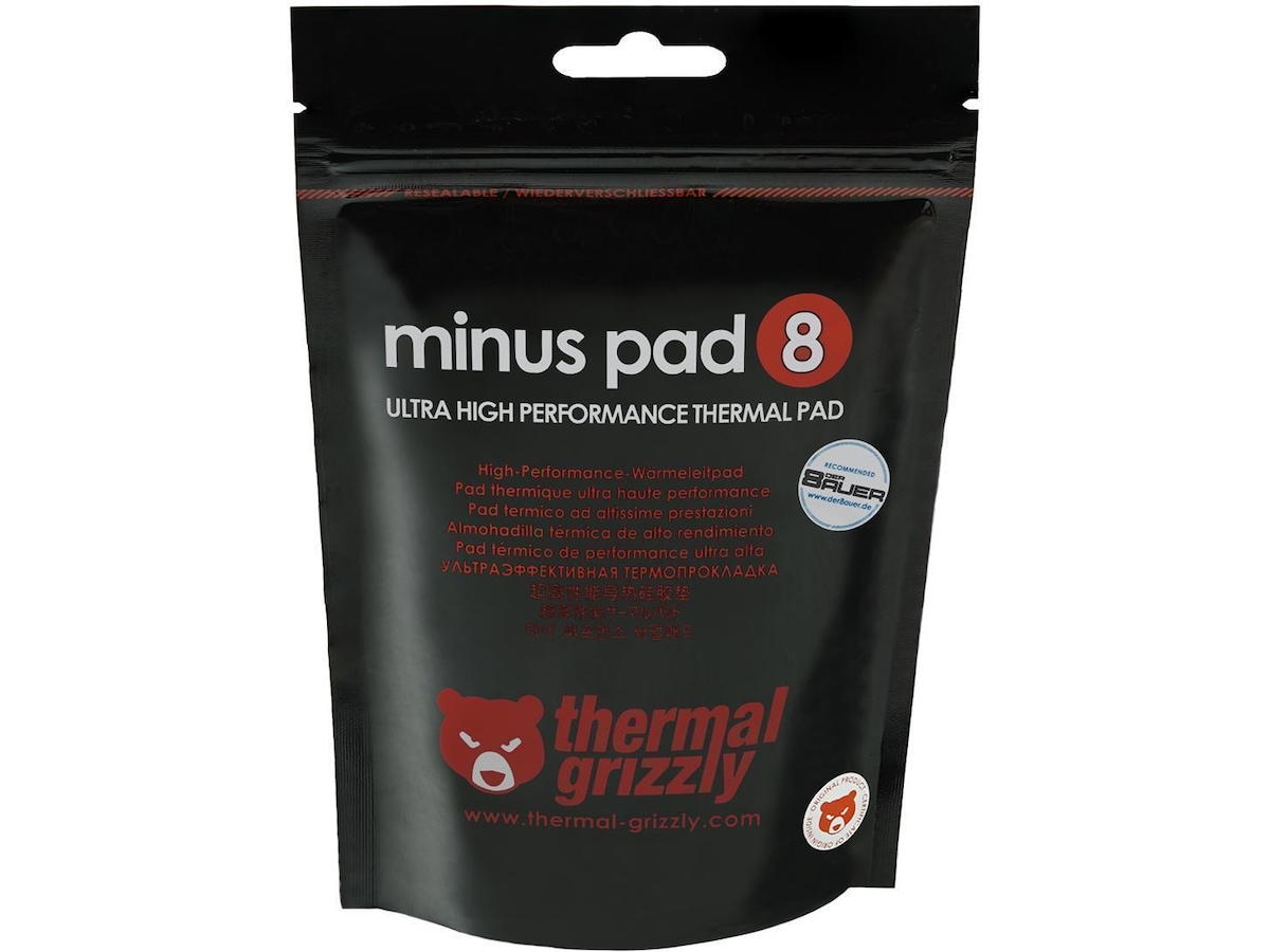 Thermal Grizzly Minus Pad 8 Thermal Pad 2 Pack Kølepasta