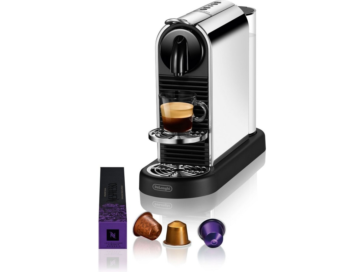 Nespresso CitiZ by De'Longhi kapselmaskine (platin) Kapselmaskiner