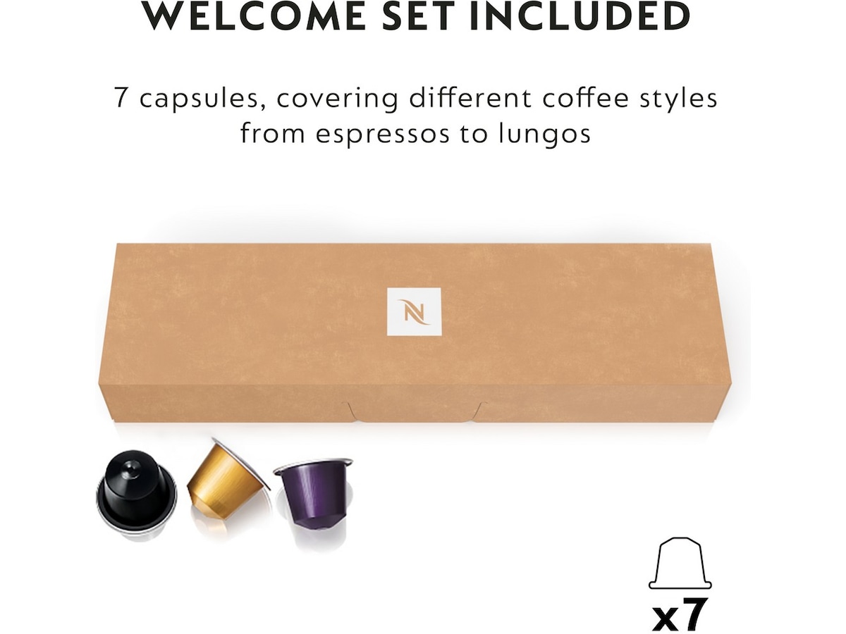 Nespresso CitiZ by De'Longhi kapselmaskine (platin) Kapselmaskiner