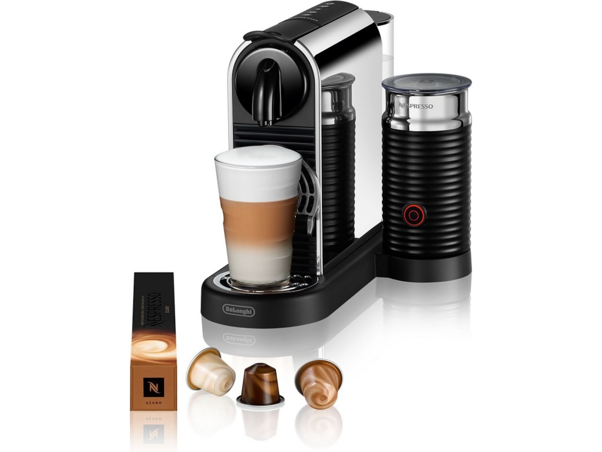Nespresso CitiZ & Milk by De'Longhi kapselmaskine (sort) Kapselmaskiner