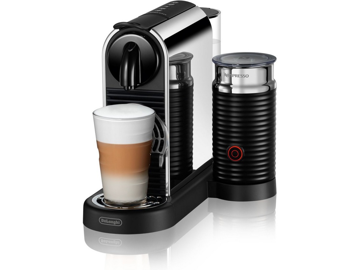 Nespresso CitiZ & Milk by De'Longhi kapselmaskine (sort) Kapselmaskiner