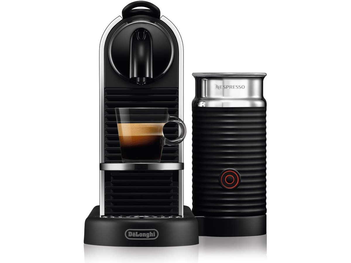 Nespresso CitiZ & Milk by De'Longhi kapselmaskine (sort) Kapselmaskiner